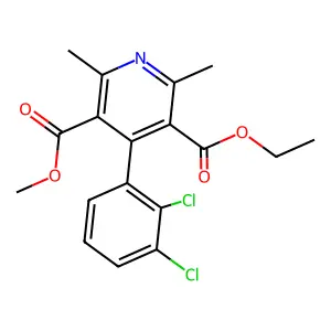 Dehydrofelodipine structure