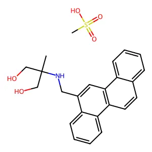 CRISNATOL MESYLATE structure