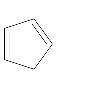 1,3-Cyclopentadiene, 1-methyl- structure
