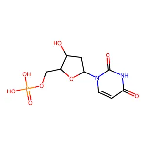 Compound C9H13N2O8P structure