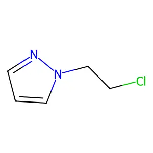 1-(2-chloroethyl)-1H-pyrazole structure