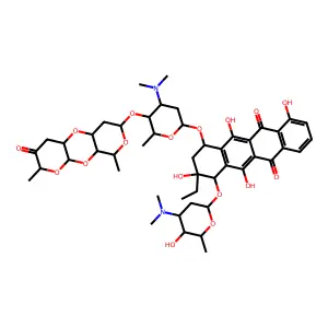 (7S,9R,10R)-7-[(2R,4S,5S,6S)-4-(dimethylamino)-5-[[(1R,3R,5S,8S,10S,12S,14S)-5,14-dimethyl-6-oxo-2,4,9,13-tetraoxatricyclo[8.4.0.03,8]tetradecan-12-yl]oxy]-6-methyloxan-2-yl]oxy-10-[(2S,4S,5S,6S)-4-(d structure