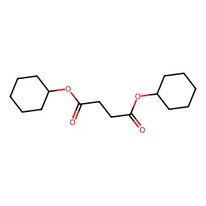 Dicyclohexyl succinate structure