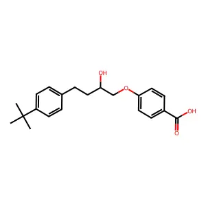 Compound C21H26O4 structure