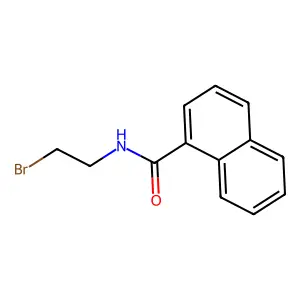 N-(2-Bromoethyl)-1-naphthamide structure