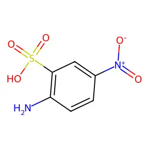 2-Amino-5-nitrobenzenesulfonic acid structure