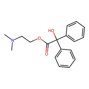 Benzacine structure