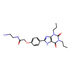 Xanthine amine congener structure