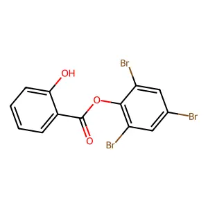 Compound C13H7Br3O3 structure