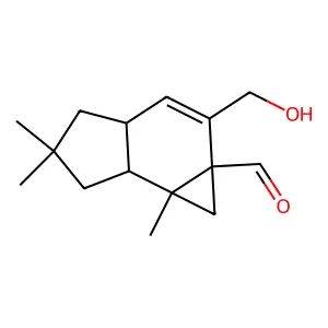 Isovellerol structure