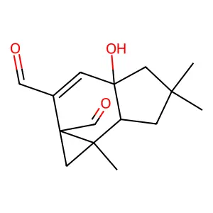 Compound C15H20O3 structure