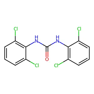 1,3-bis(2,6-dichlorophenyl)urea structure