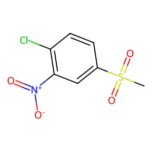 1-chloro-4-methylsulfonyl-2-nitrobenzene structure