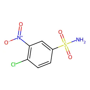 4-CHLORO-3-NITROBENZENESULFONAMIDE structure