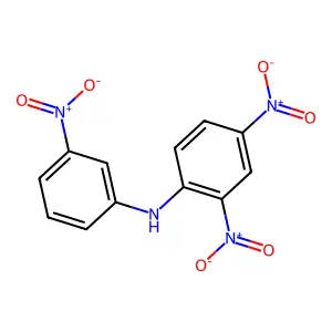 2,4-Dinitro-N-(3-nitrophenyl)aniline structure