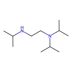 N,N',N'-tri(propan-2-yl)ethane-1,2-diamine structure