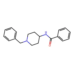 N-(1-benzylpiperidin-4-yl)benzamide structure