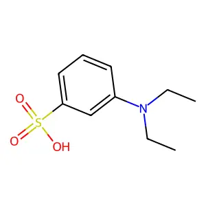 Benzenesulfonic acid, 3-(diethylamino)- structure