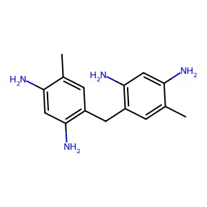 Bis(2,4-diamino-5-methylphenyl)methane structure