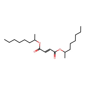 dioctan-2-yl but-2-enedioate structure