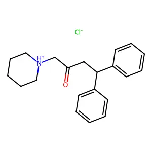 Compound C21H26ClNO structure