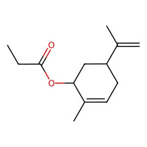 Carvyl propionate structure