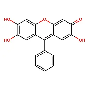 Phenylfluorone structure