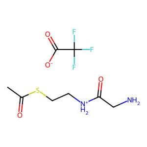 S-Acetyl-N-glycylcysteamine structure