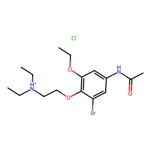 Compound C16H26BrClN2O3 structure