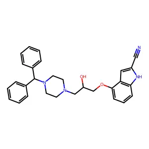 Compound C29H30N4O2 structure