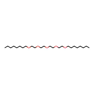 1-(2-octyloxyethoxy)-2-[2-(2-octyloxyethoxy)ethoxy]ethane structure