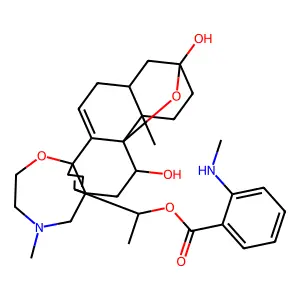 BTX-NMA structure