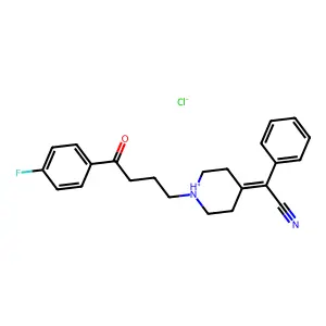 Compound C23H24ClFN2O structure