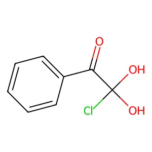 Chloroacetocatechol structure