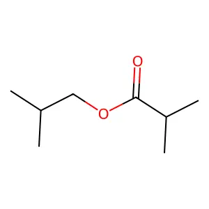 Isobutyl isobutyrate structure