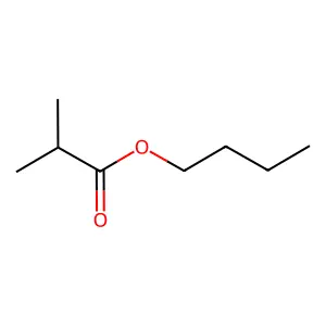 Butyl isobutyrate structure