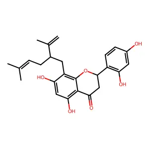 Sophoraflavanone G structure