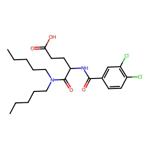 Lorglumide structure