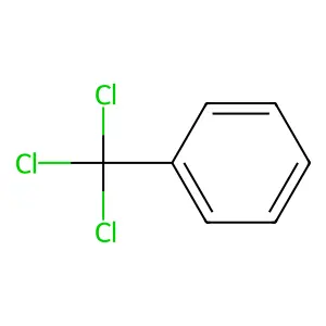 BENZOTRICHLORIDE structure