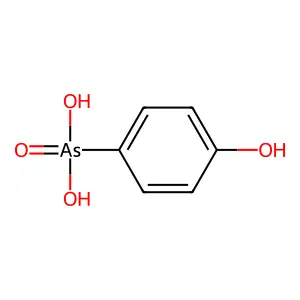 4-Hydroxyphenylarsonic acid structure