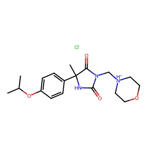 Compound C18H26ClN3O4 structure