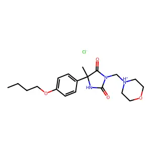 Compound C19H28ClN3O4 structure
