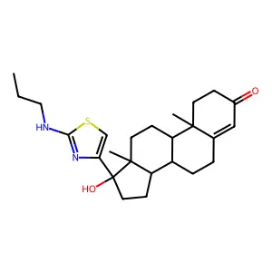 Compound C25H36N2O2S structure