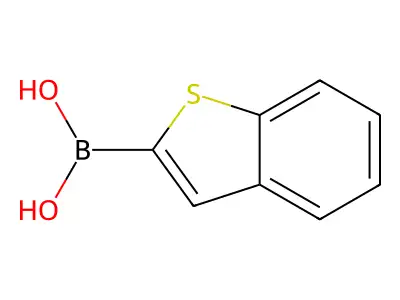 2-benzothienylboronic acid structure