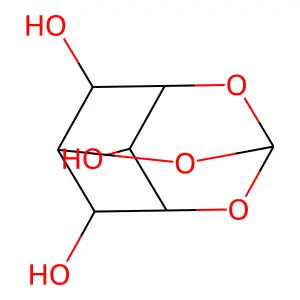 1,3,5-O-Methylidyne-myo-inositol structure