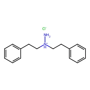 amino-bis(2-phenylethyl)azanium chloride structure