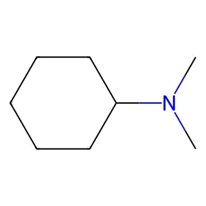 N,N-DIMETHYLCYCLOHEXYLAMINE structure