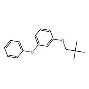1-(2,2-dimethylpropoxy)-3-phenoxybenzene structure