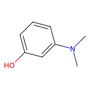 3-DIMETHYLAMINOPHENOL structure