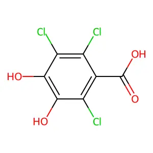 Compound C7H3Cl3O4 structure